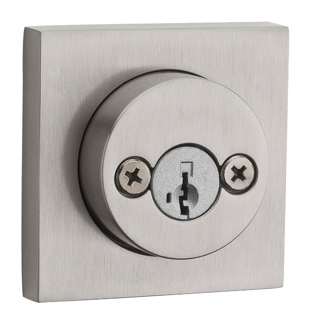 Halifax Double Cylinder Deadbolt with SmartKey, Satin Nickel