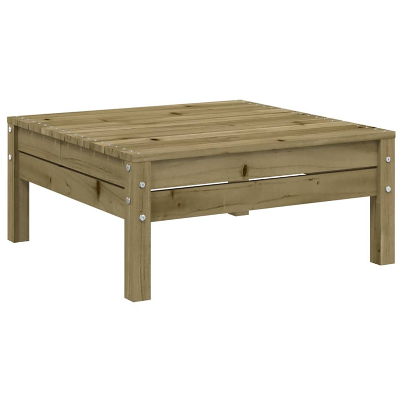 Lyra Outdoor Ottoman, Dark Brown