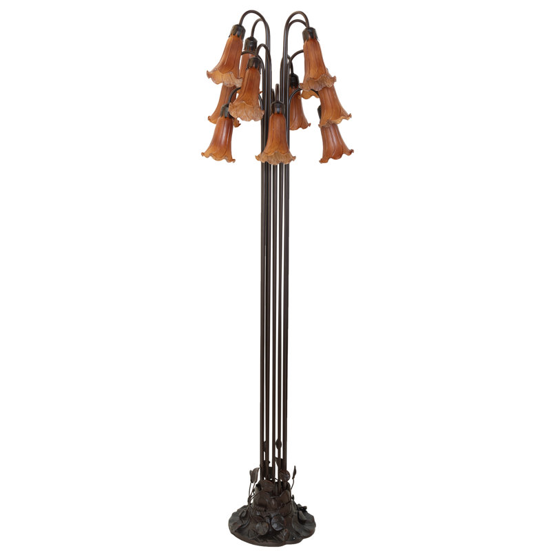 Bueche Tree Floor Lamp, Amber