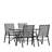 Elgin Patio Dining Set with Glass Table and Flex Stack Chairs-764840592-739368727