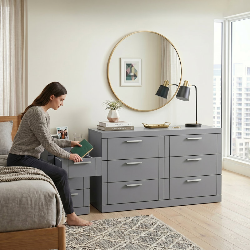KIMBERLEY Piece Bedroom Set, Grey