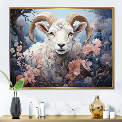 Blanc, mouton blanc, paysages de rêve éthérés