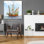 «Nautical Ships-c» par Jean Plout, art mural en verre acrylique