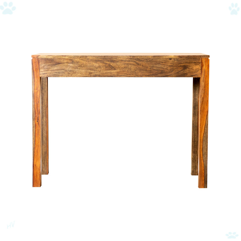 Warm Chestnut 2-Drawer Console Table