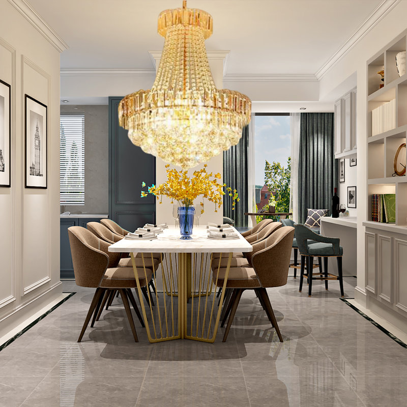 K9 Transparent Luxury Crystal Chandelier