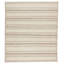 Wool Striped Area Rug in Cream/Beige-1566165418