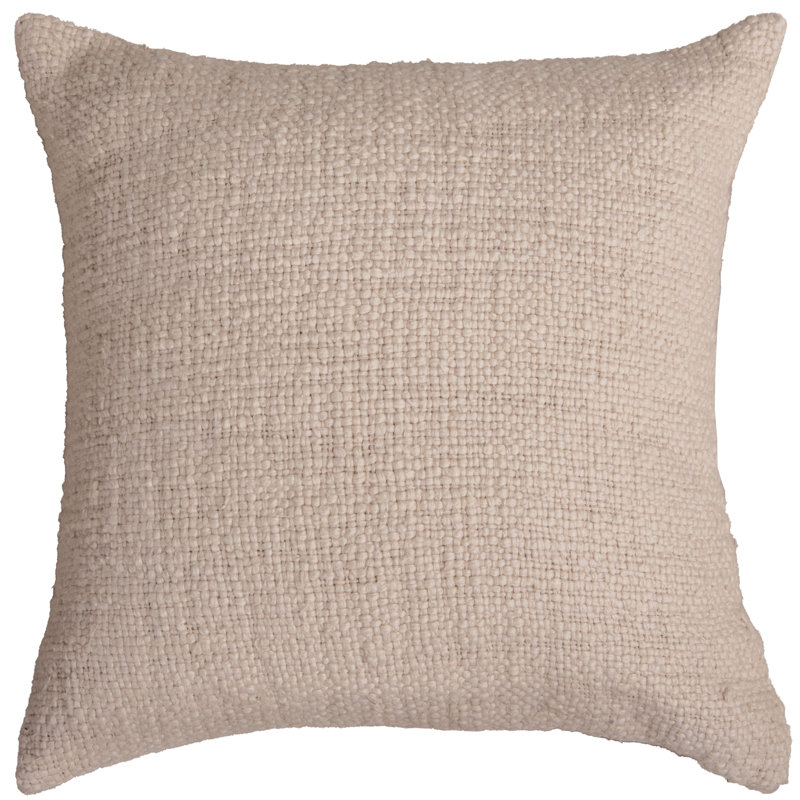 Coussin décoratif en coton, Beige