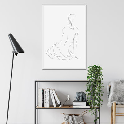 Gestural Shape I by Ethan Harper - Painting