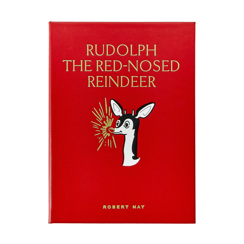 Rudolph The Red-Nosed Reindeer Leather Bound Heirloom Book