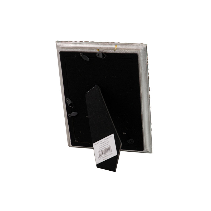 RESIN PHOTOFRAME, Silver, 13cm x 18cm