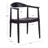 Kazbah 18.9'' H Leather Upholstered Armchair-396131420