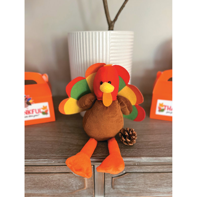 Thanksgiving Turkey Stuffed Holiday Accent