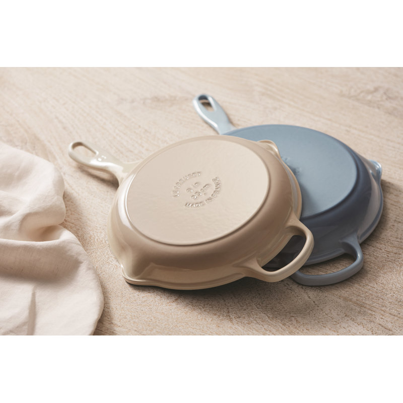 Le Creuset Enameled Cast Iron Skillet, Flame
