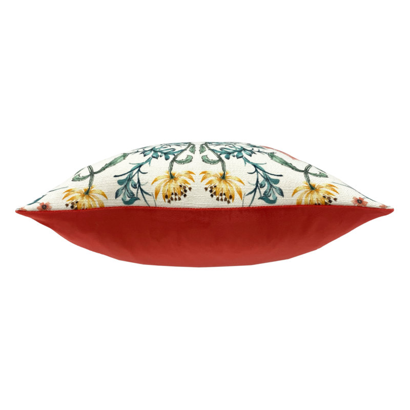 Floral Square Throw Cushion