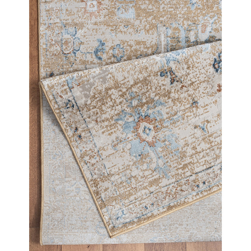 Noble Gold  Area Rug, Rectangle 5'3" x 7'3"