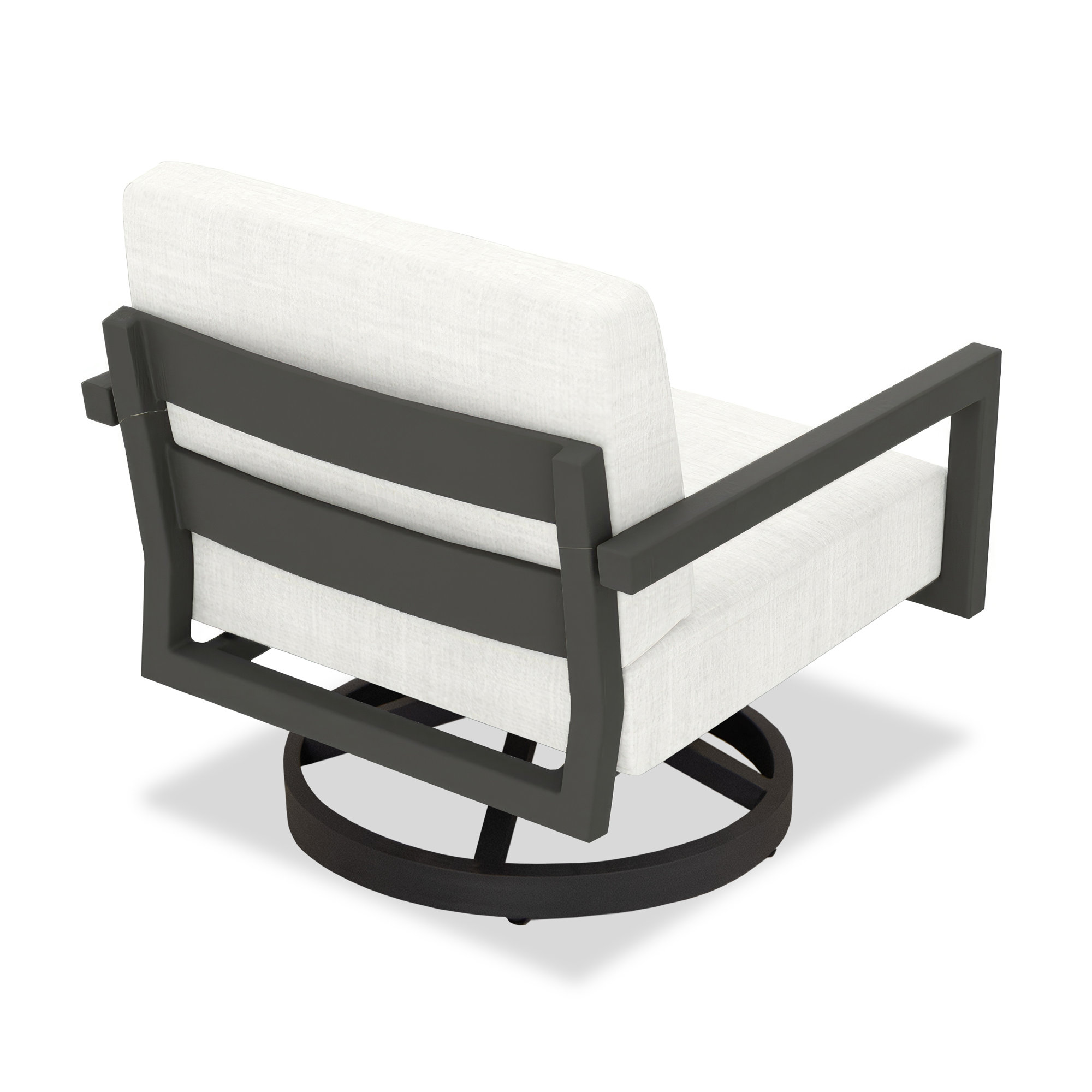 Vivant Outdoor Chair with Sunbrella® Cushions, Canvas Natural Sunbrella® Canvas, Slate