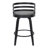 Dawit Swivel Faux Leather Counter & Bar Stool with Wood Legs and Metal Footrest-286270225-286270226-367138564