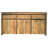Leisa 69 " W Teak Solid Wood Sideboard