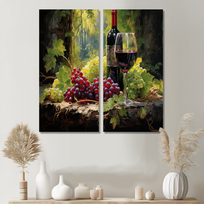 Cabernets calmes - grandes impressions sur toile de vin