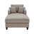 Aglaea Upholstered Chaise Lounge With Adjustable Backrest-1229185458