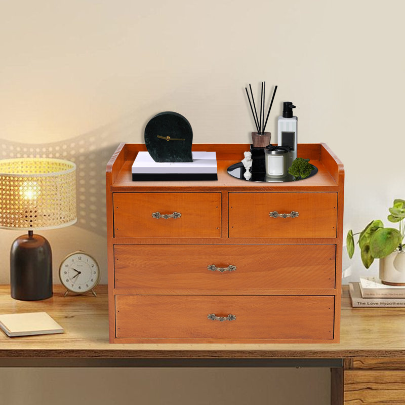 Desk Organizer With 4 Drawers