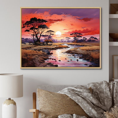 " Africa Serengeti Sunrise II "