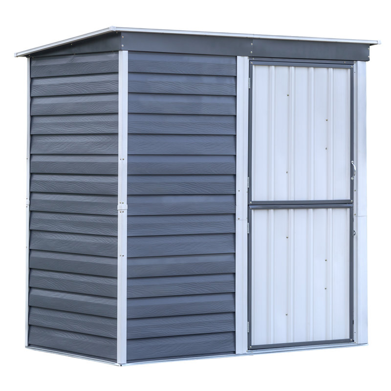 Shed-in-a-Box 6 ft. W x 4 ft. D Metal Horizontal Storage Shed