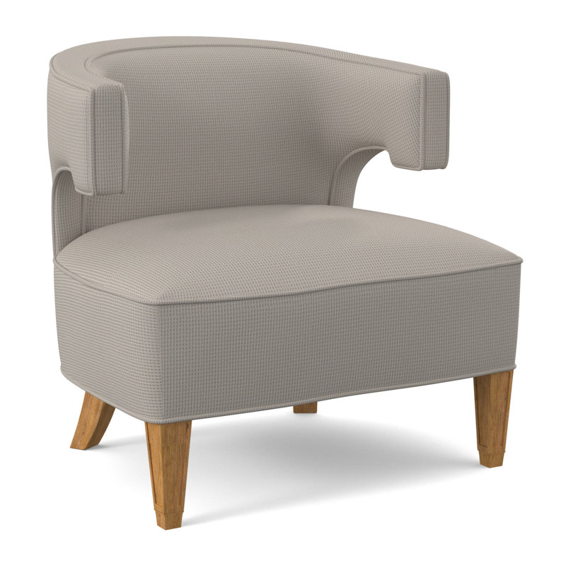 Laurel Barrel Chair, Amber, Libby Linen