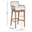 Outdoor Teak Bar Stool-528537219