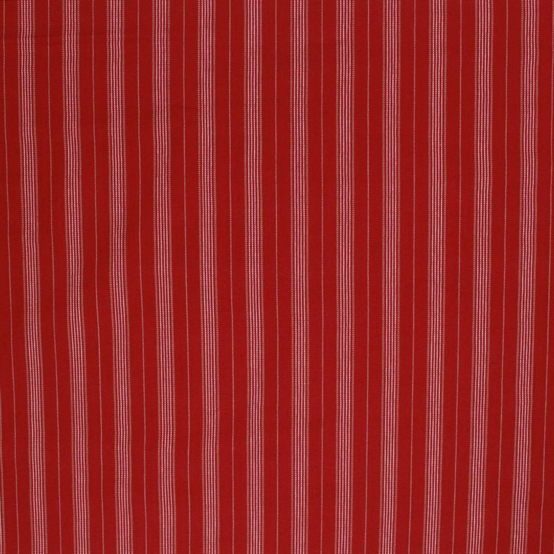 Suite Tuckerton Stripe Fabric, Cardinal
