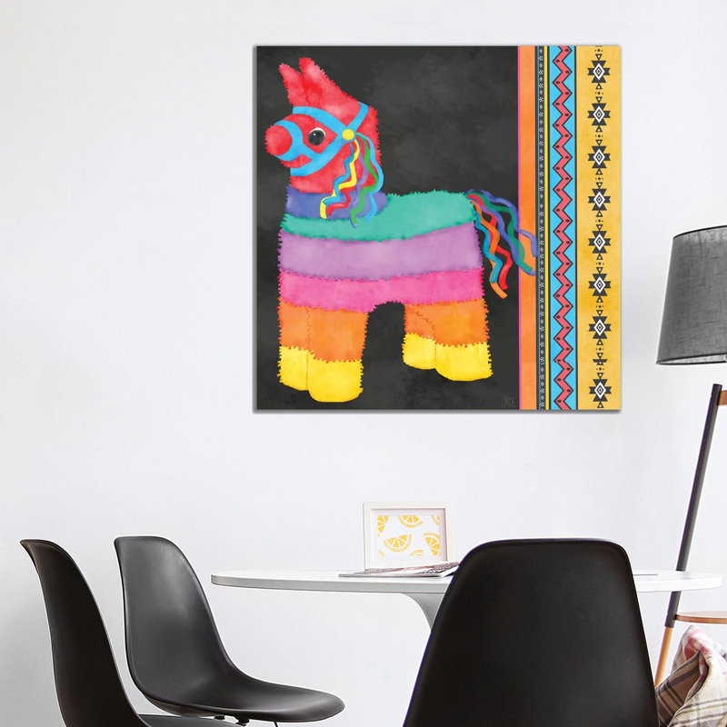 Piñata Party I by Jade Reynolds - Wrapped Canvas Print, 93.98 cm H x 93.98 cm W x 1.91 cm D