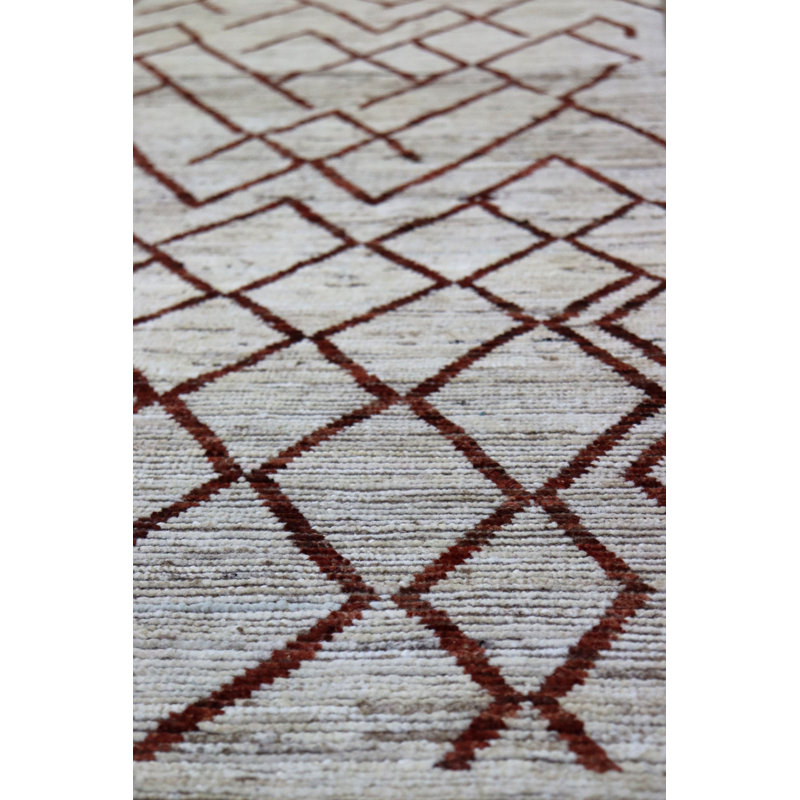 Moroccan One-of-a-Kind 3'4" X 16'7" Area Rug
