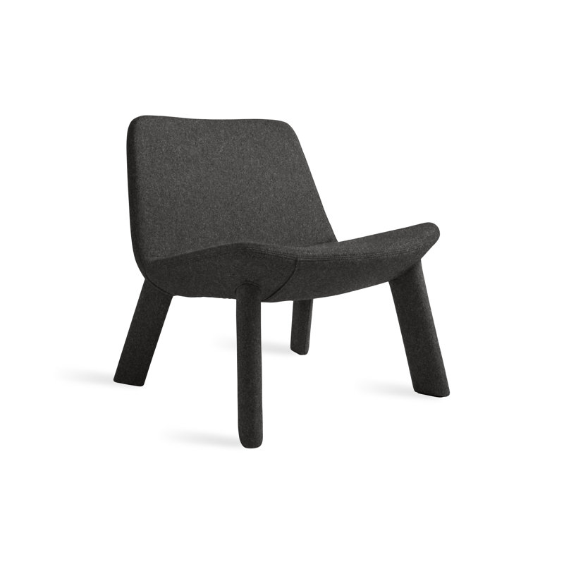 Méridienne Neat, Laine gris anthracite Vesper