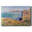 Falaises à Varengeville par Monet-Gallery, toile tendue-2082415777
