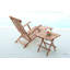 Remmington 149cm Long Reclining Teak Single Chaise