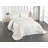 Ambesonne Beige Bedspread Set Delicate Classical Rows Eggshell White-105664010