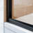 60" W x 62" H Double Sliding Shower Tub Door with 1/4'' Tempered Glass Bathtub Door-50368117
