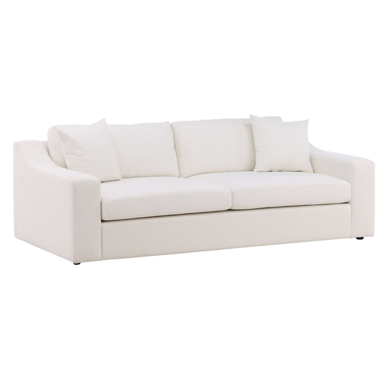 Emma 95'' Sofa, Cream