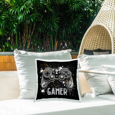 Coussin extérieur Pixel Style Gamer