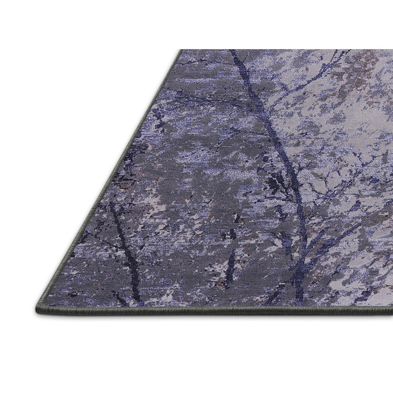 Tapis mauve / gris Buhler, Tapis de couloir 2 pi x 5 pi