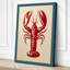 Specimen Lobster Botanical 1 Piece Wrapped Canvas Wall Art-2130093888-2130093897