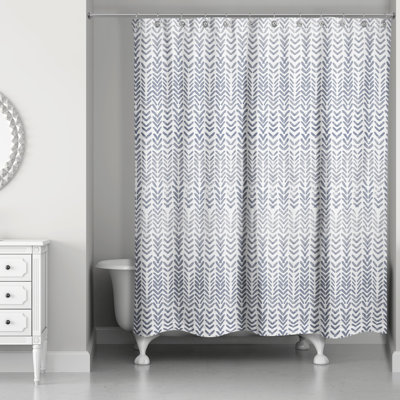 Madina Chevron Shower Curtain