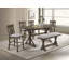 Mobilier de salle à manger en bois 2 pièces