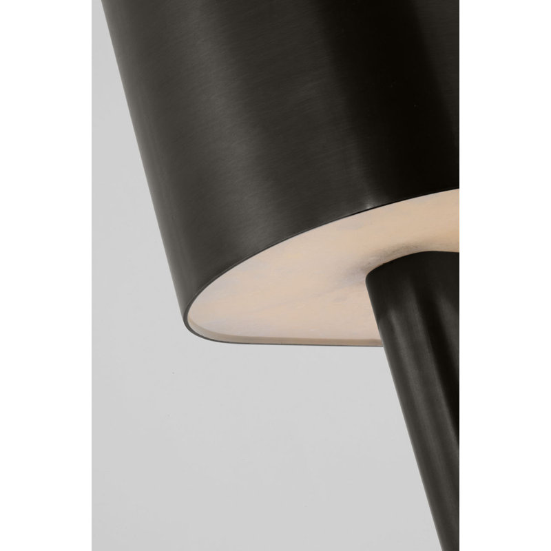 Wyllis Table Lamp, 12" H x 12" W x 5" D, Bronze