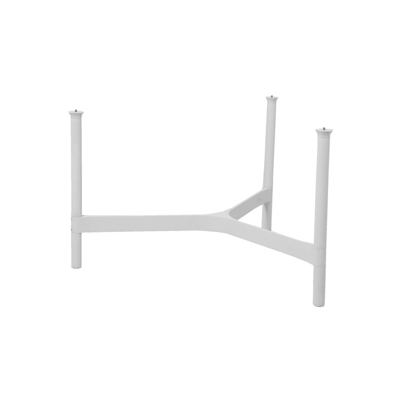 Twist Outdoor Round Coffee Table, Gray, 27.6", Lava Gray
