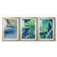 Spring Winds VII - Impression sur mesure encadrée de qualité supérieure - 3 pièces-1759996495-1759996491