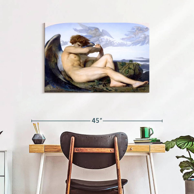 " The Fallen Angel Canvas Print ", 24" H x 36" W x 1.25" D