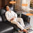 Black Genuine Leather Modular Sofa-2052232873-2052232875-2052232790