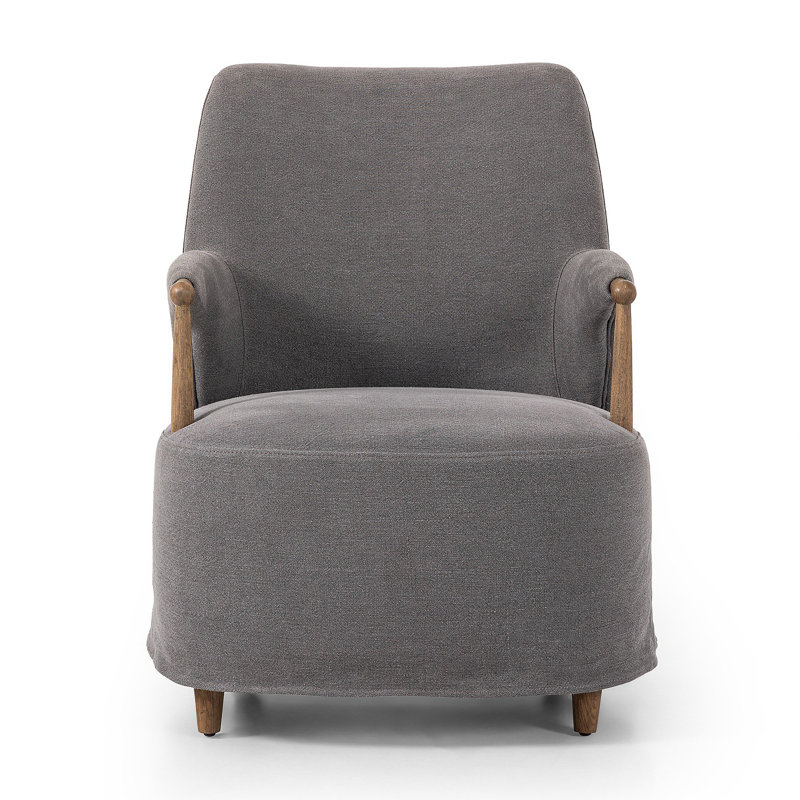 Brently Chair, Broadway Denim Linen