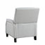 Chaise inclinable de style transitionnel